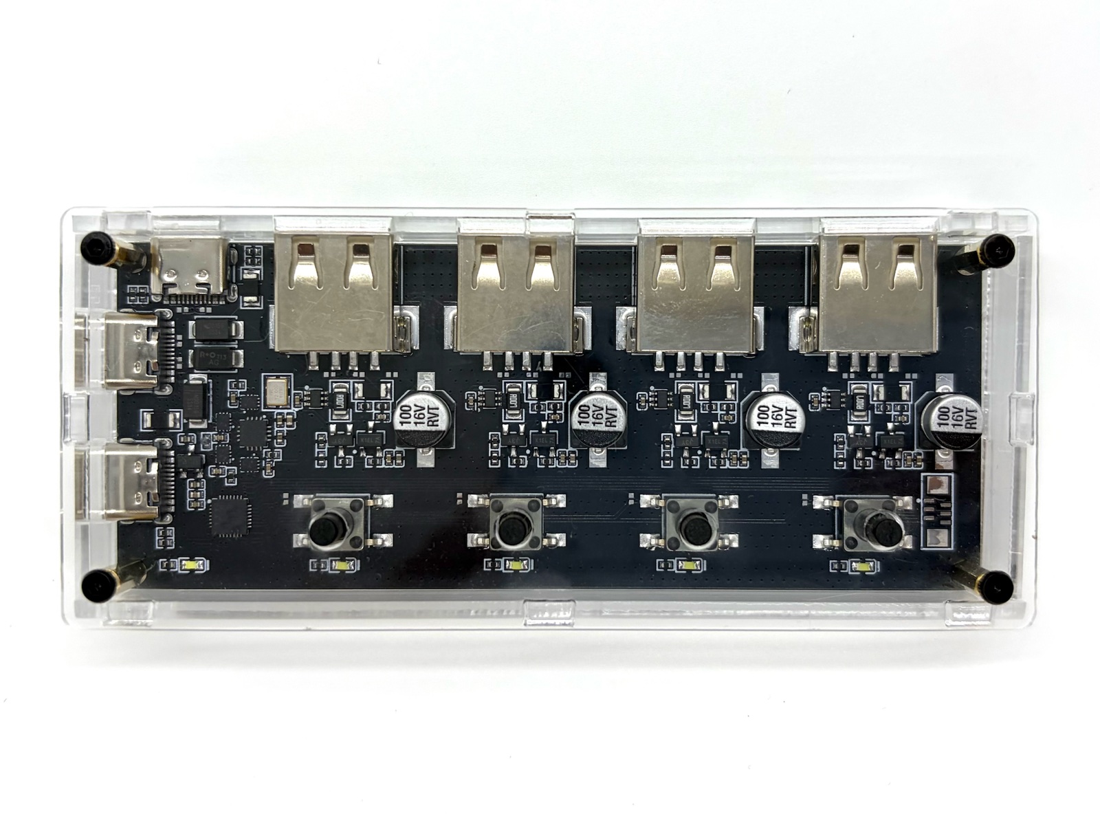 SmartUSBHub Pro 4CH top view